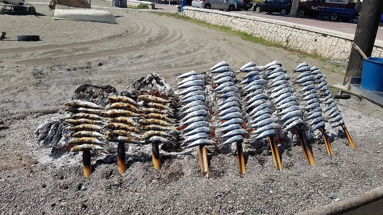Espeto de sardinas